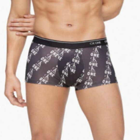 💖MEGA SALE💖Calvin Klein Microfiber Black Low Rise Trunk Men's XL NB2225066 - Picture 2 of 7